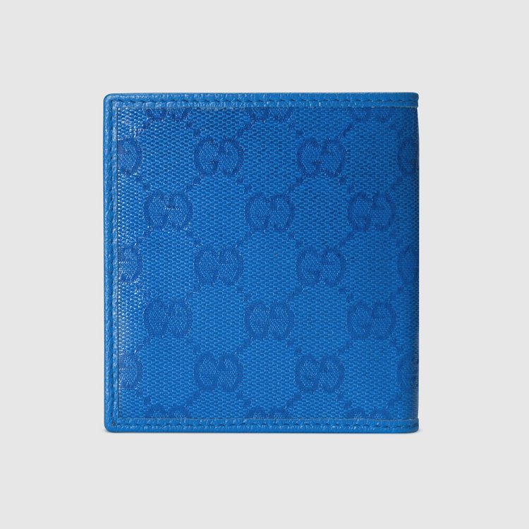 760320.FACHH.4344.009.080.0000.Light GG Crystal bi fold wallet